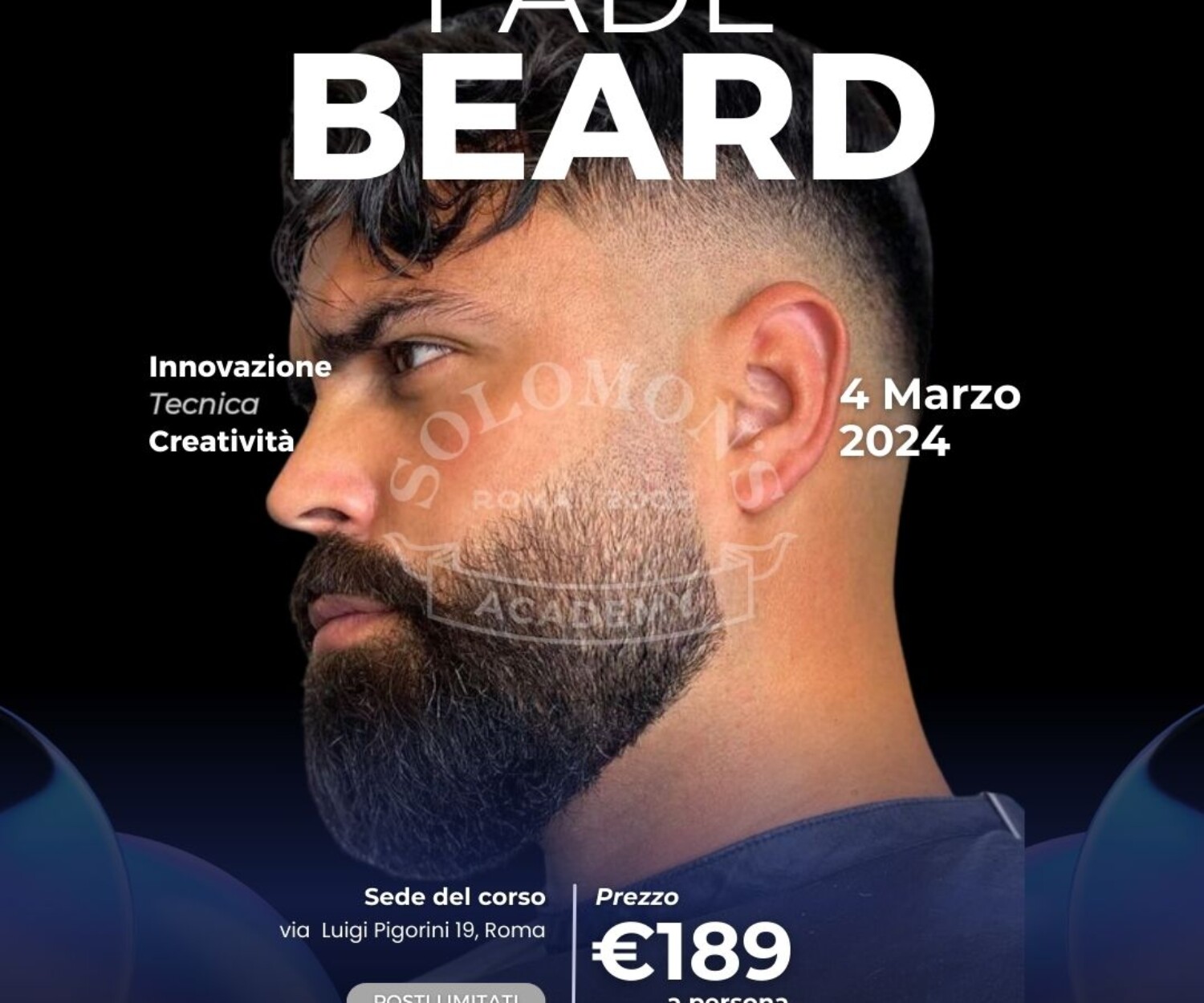 Fade beard